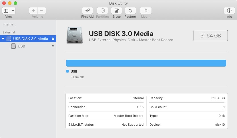 make bootable usb hard drive for mac os sierra
